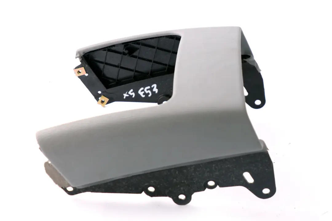 Centre Console Rear Lower Bottom Cover Panel Part Grey to BMW X5 Series E53 1 with Part number 8402935 BMW X5 Series E53 1 Centre Console Rear Lower Bottom Cover Panel Part Grey - SKU 8402935-1 - Part number 8402935