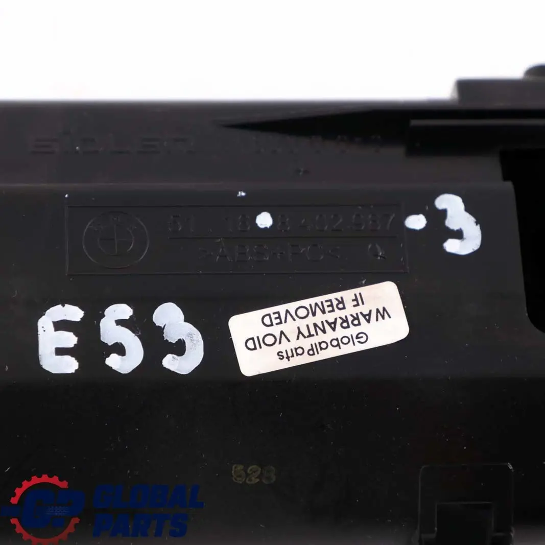 Armaturenbrett Mittelkonsole Aschenbecher Titan 2 für BMW X5 E53 mit Teilenummer 8402967 BMW X5 E53 Armaturenbrett Mittelkonsole Aschenbecher Titan 2 - SKU 8402967-3 - Teilenummer 8402967