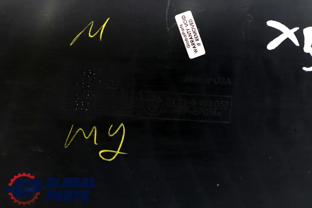 Guard Wheel Arch Housing Rear Left N/S to BMW X5 Series E53 Cover Splash with Part number 8403059 BMW X5 Series E53 Cover Splash Guard Wheel Arch Housing Rear Left N/S - SKU 8403059 - Part number 8403059