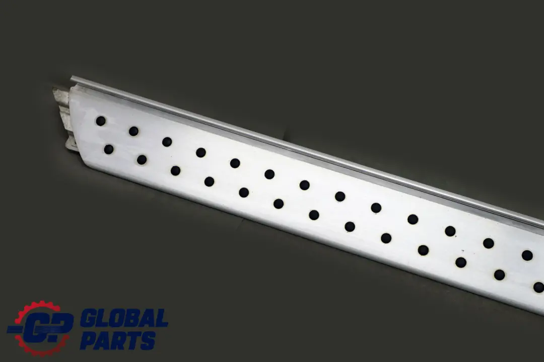 BMW X5 SERIES E53 ALUMINIUM SIDE STEPS FOOT PLATES BOARDS RIGHT O/S - SKU 8403078 - Part number 51718403078