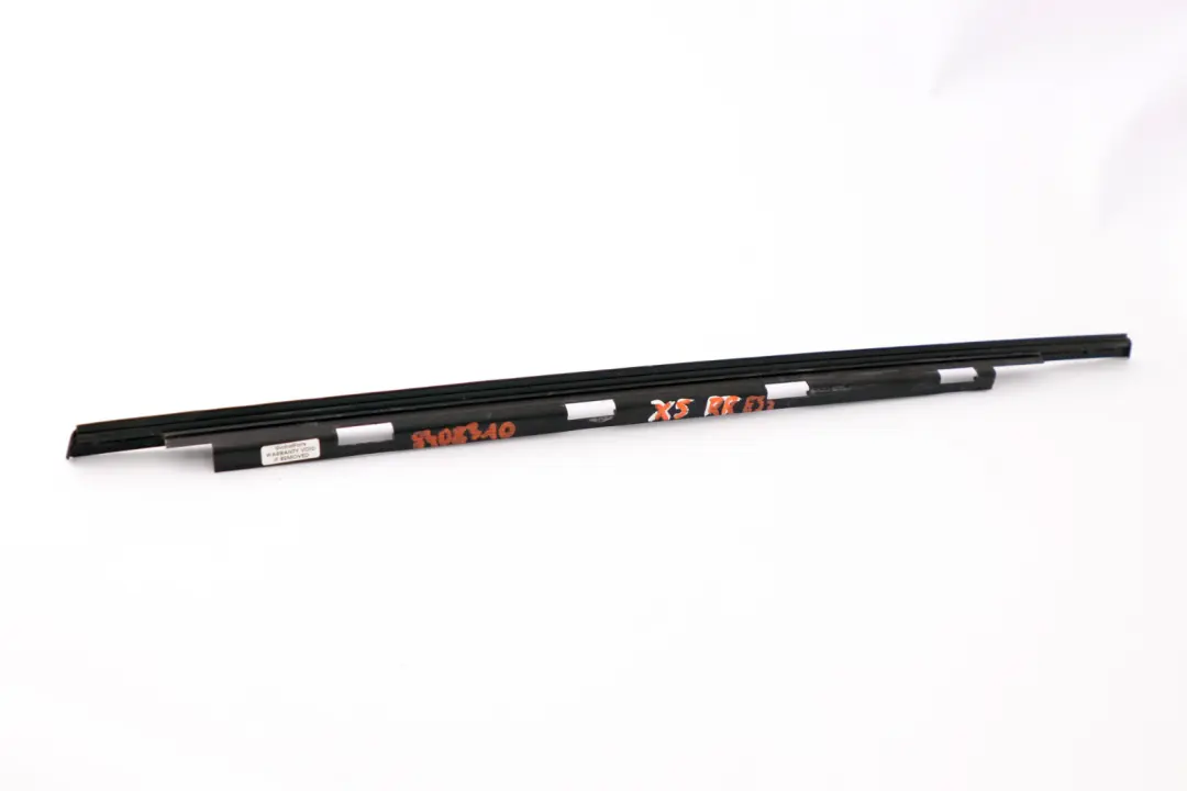 BMW X5 E53 Blende Fensterrahmen Tür hinten rechts Glanzschwarz Black Schwarz - SKU 8408310 - Teilenummer 8408310