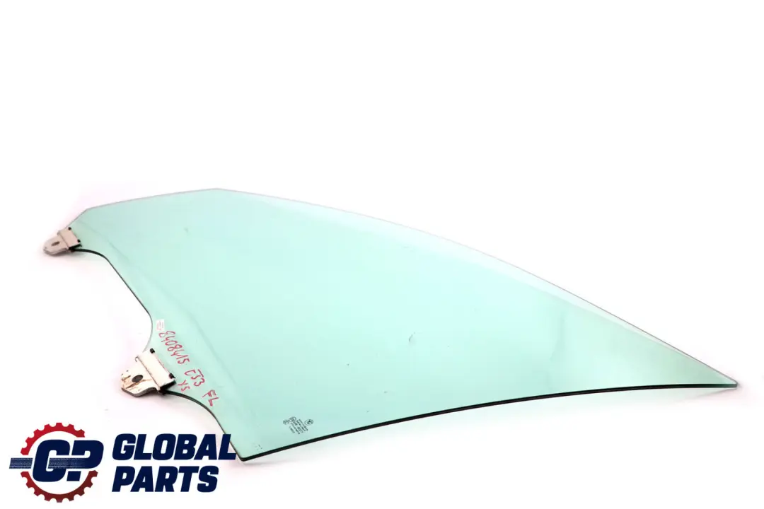 BMW X5 Series E53 N/S Front Left Door Window Glass Green AS2 - SKU 8408415 - Part number 8408415