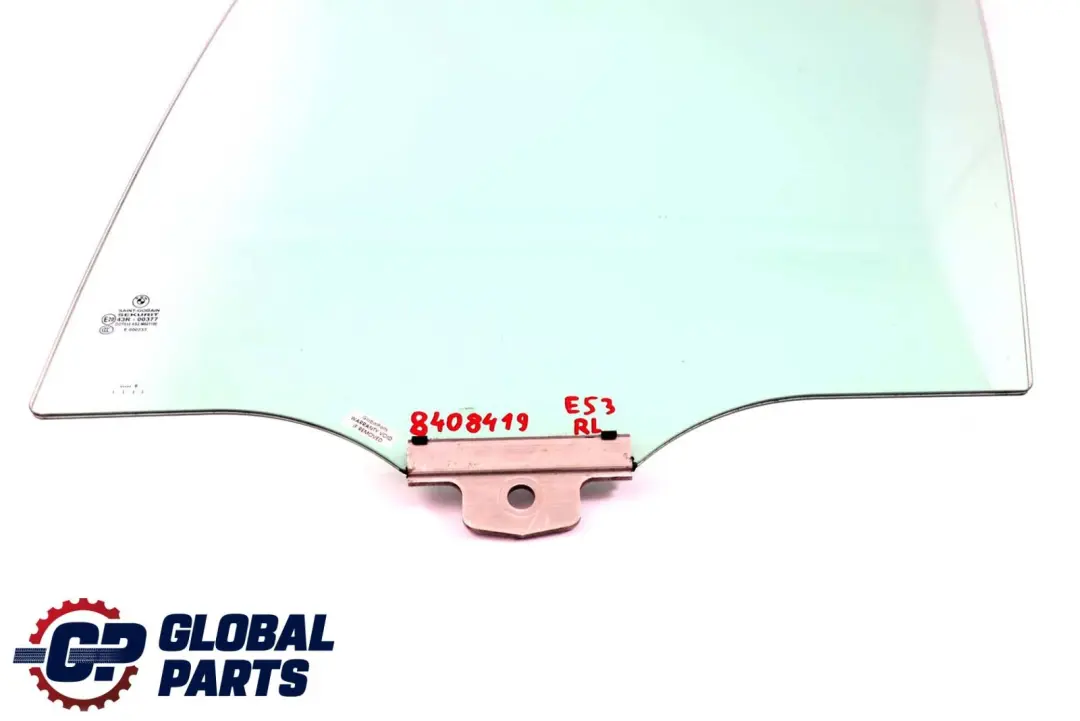 BMW X5 er E53 Seitenscheibe Tür Hinten Links AS2 Grun - SKU 8408419 - Teilenummer 8408419