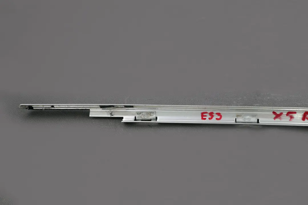 BMW X5 Series E53 Rear Right Door O/S Window Frame Cover Trim Chrome - SKU 8408428 - Part number 8408428