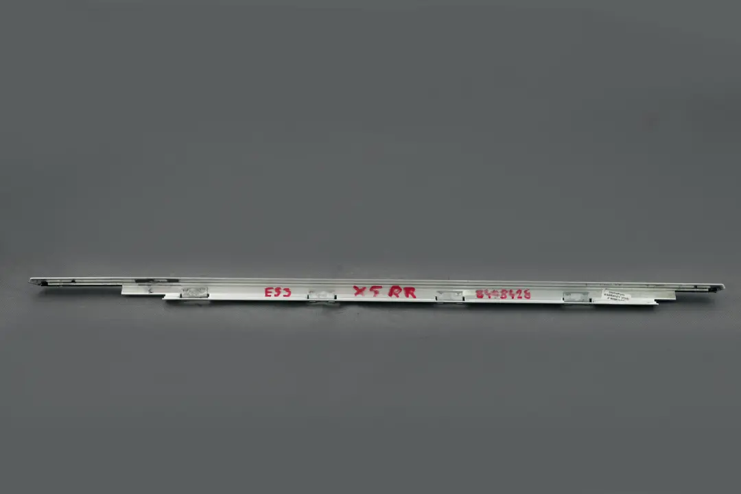 BMW X5 Series E53 Rear Right Door O/S Window Frame Cover Trim Chrome - SKU 8408428 - Part number 8408428