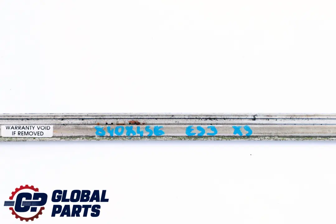 Finisher Side Window Rear Right O/S Chrome to BMW X5 Series E53 with Part number 8408456 BMW X5 Series E53 Finisher Side Window Rear Right O/S Chrome - SKU 8408456 - Part number 8408456