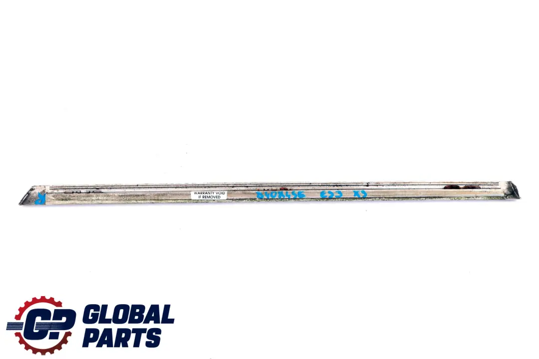 Finisher Side Window Rear Right O/S Chrome to BMW X5 Series E53 with Part number 8408456 BMW X5 Series E53 Finisher Side Window Rear Right O/S Chrome - SKU 8408456 - Part number 8408456