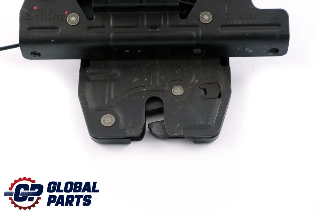Trunk Lid Lock Top Rear Boot Catch to BMW X5 E53 with Part number 8408492 BMW X5 E53 Trunk Lid Lock Top Rear Boot Catch - SKU 8408492 - Part number 8408492