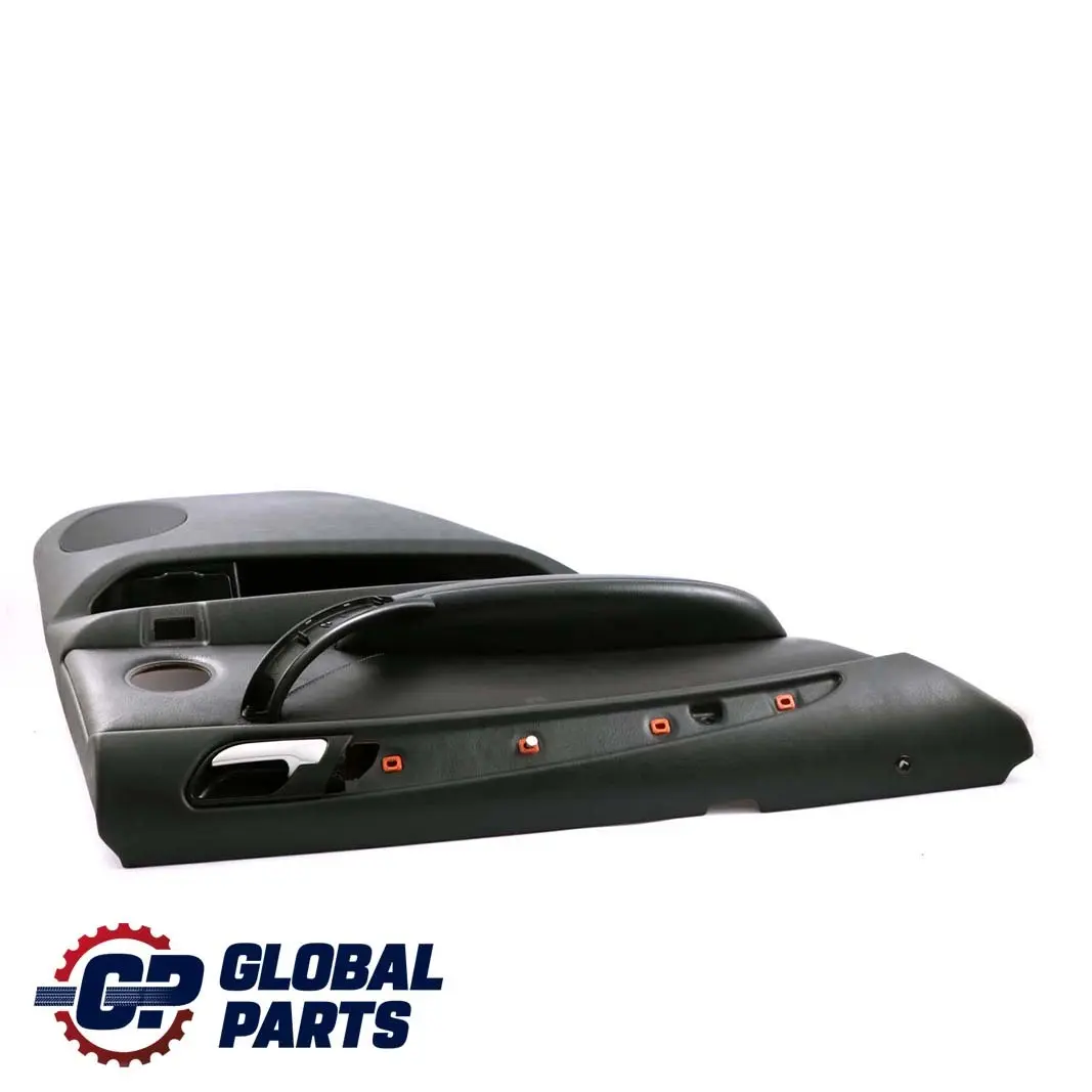 BMW X5 E53 2 Black Leather Rear Left N/S Door Card Trim Panel Interior - SKU 8408663-2 - Part number 8408663