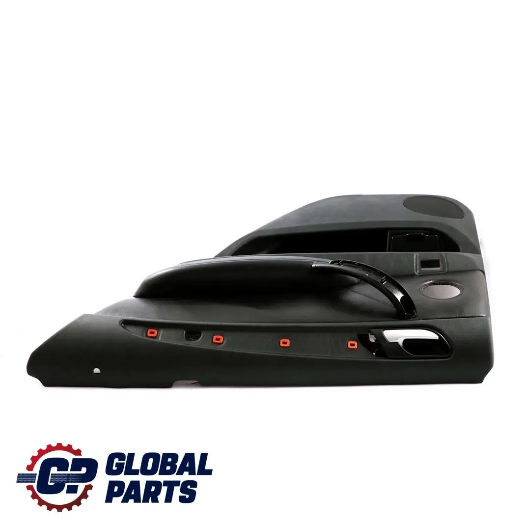 BMW X5 E53 Black Leather Rear Right O/S Door Card Trim Panel Interior - SKU 8408664 - Part number 8408664