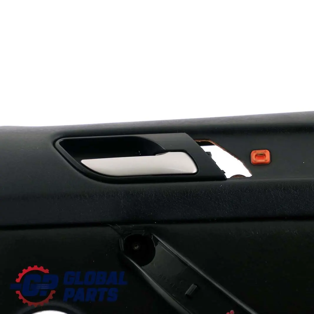BMW X5 E53 Black Leather Rear Right O/S Door Card Trim Panel Interior - SKU 8408664 - Part number 8408664