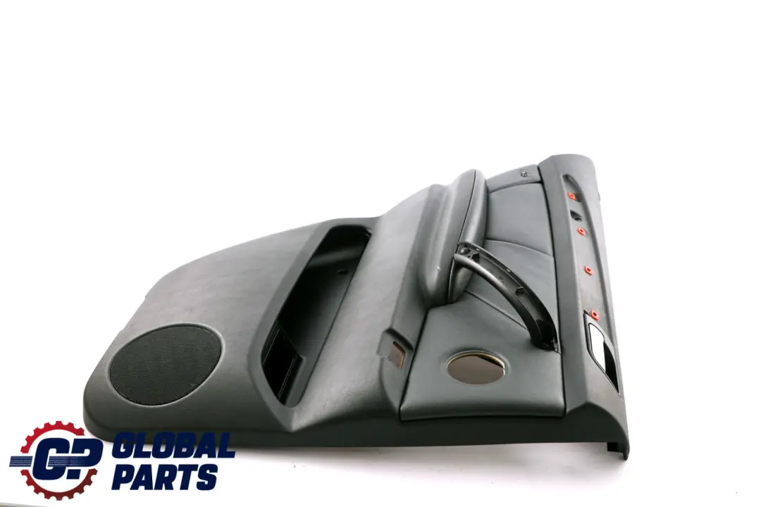 BMW X5 Series E53 Black Leather Montana Rear Left N/S Door Card Trim Panel - SKU 8408667 - Part number 8408667