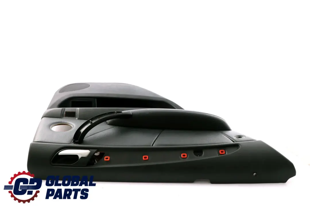 BMW X5 er E53 Türverkleidung Hinten Links Leder Schwarz Montana - SKU 8408667 - Teilenummer 8408667