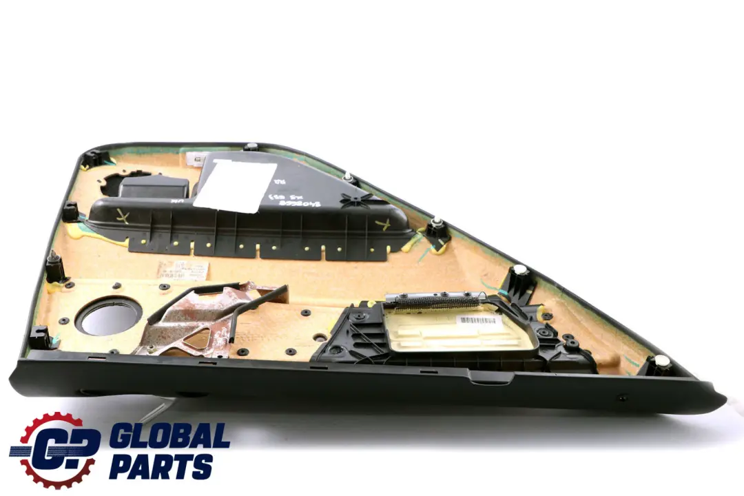 Leather Montana Rear Right O/S Door Card Trim Panel to BMW X5 Series E53 Black with Part number 8408668 BMW X5 Series E53 Black Leather Montana Rear Right O/S Door Card Trim Panel - SKU 8408668 - Part number 8408668