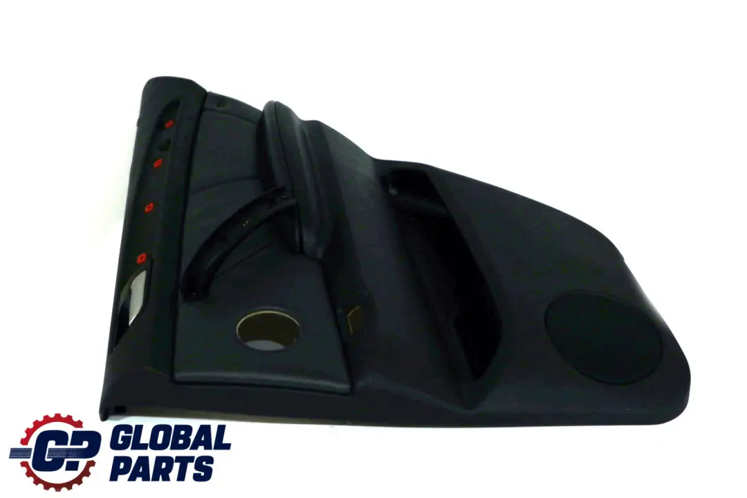 Leather Montana Rear Right O/S Door Card Trim Panel to BMW X5 Series E53 Black with Part number 8408668 BMW X5 Series E53 Black Leather Montana Rear Right O/S Door Card Trim Panel - SKU 8408668 - Part number 8408668