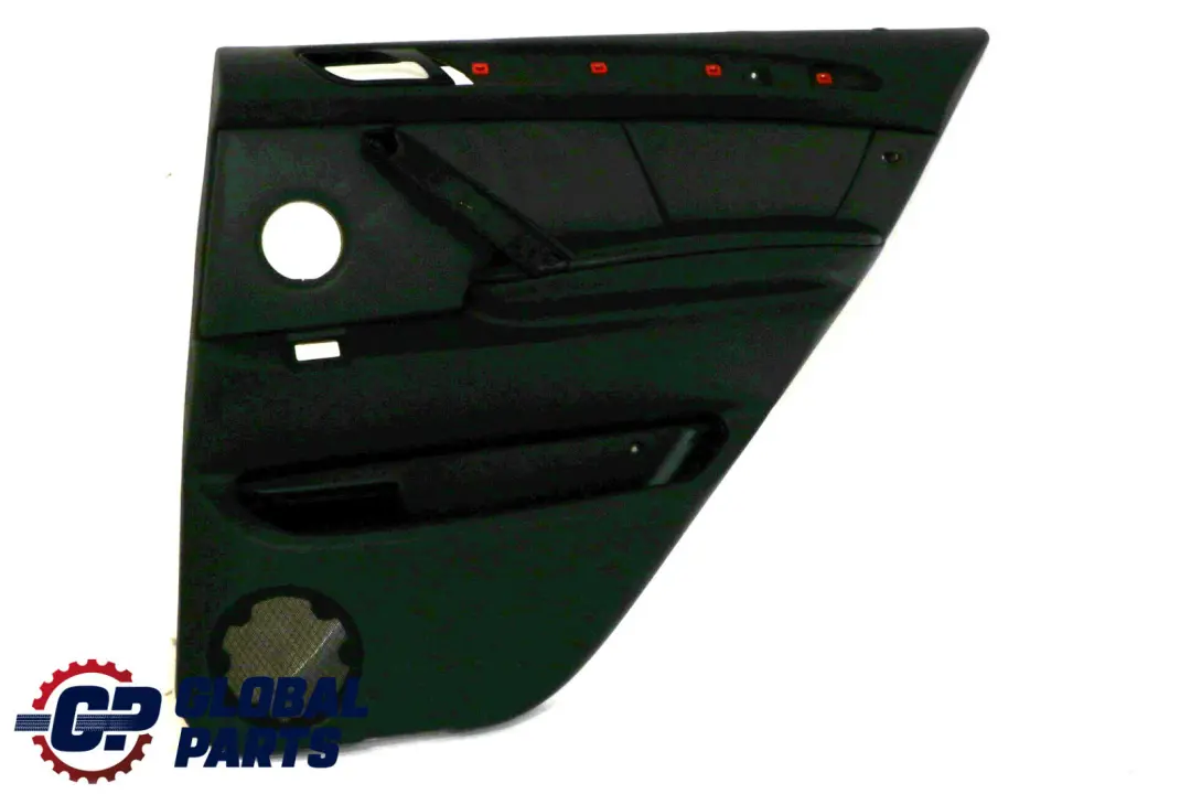 Leather Montana Rear Right O/S Door Card Trim Panel to BMW X5 Series E53 Black with Part number 8408668 BMW X5 Series E53 Black Leather Montana Rear Right O/S Door Card Trim Panel - SKU 8408668 - Part number 8408668
