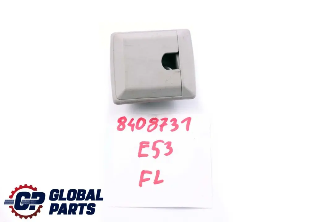 BMW X5 Series E53 Front Left Hook Roller Net Holder Hellgrau Grey 8402131 - SKU 8408731 - Part number 8408731