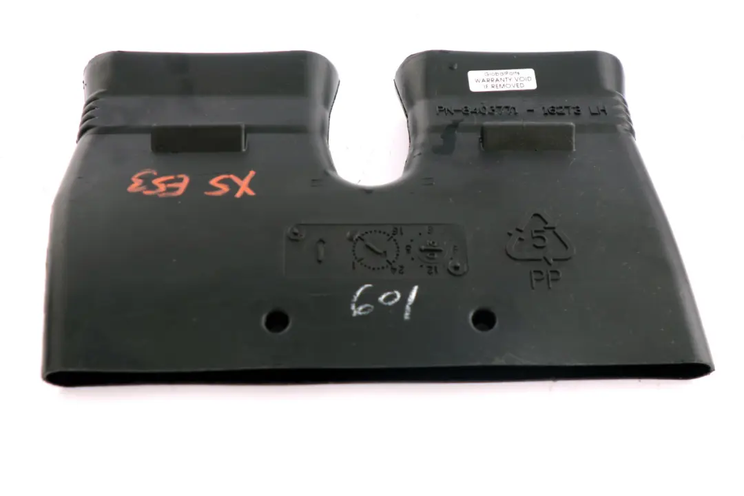 BMW X5 Reihe E53 Heizkanal Fondraum links hinten - SKU 8408771 - Teilenummer 7008957