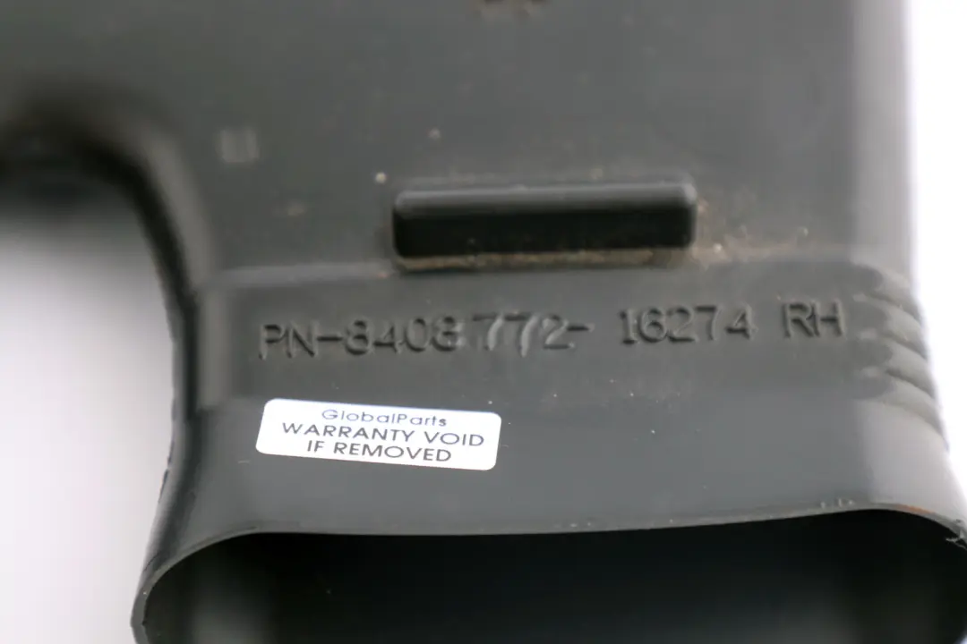 BMW X5 er E53 Heizkanal Fondraum Rechts Hinten - SKU 8408772 - Teilenummer 8408772