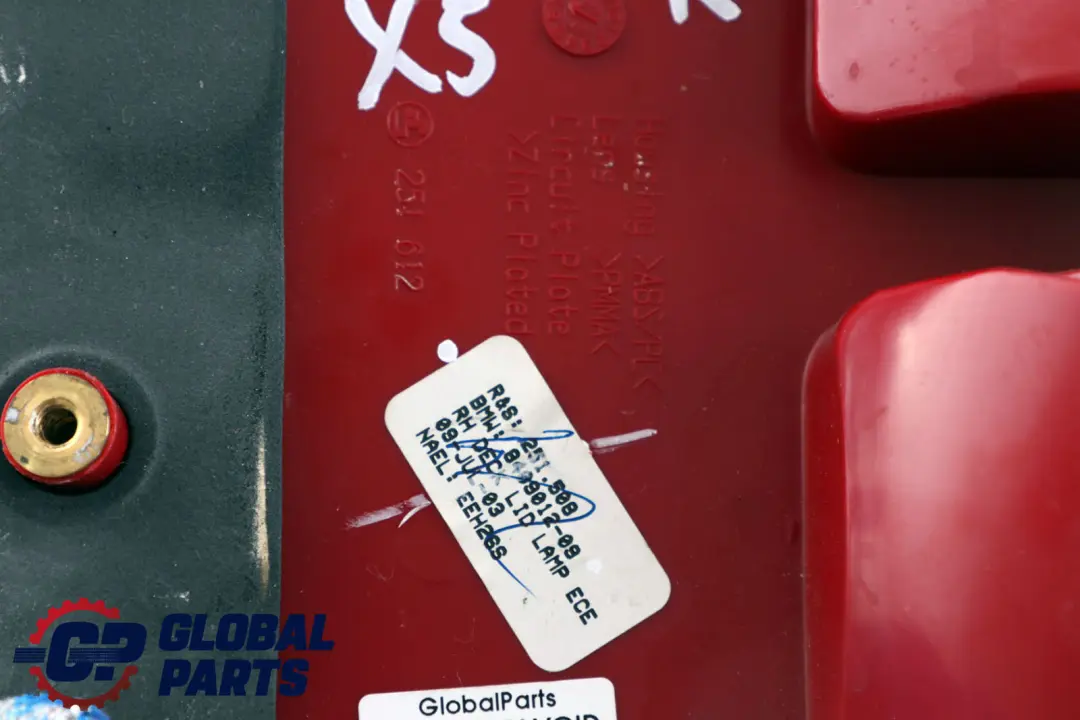 BMW X5 Series E53 Rear Light In Trunk Lid Right O/S - SKU 8409012 - Part number 8409012