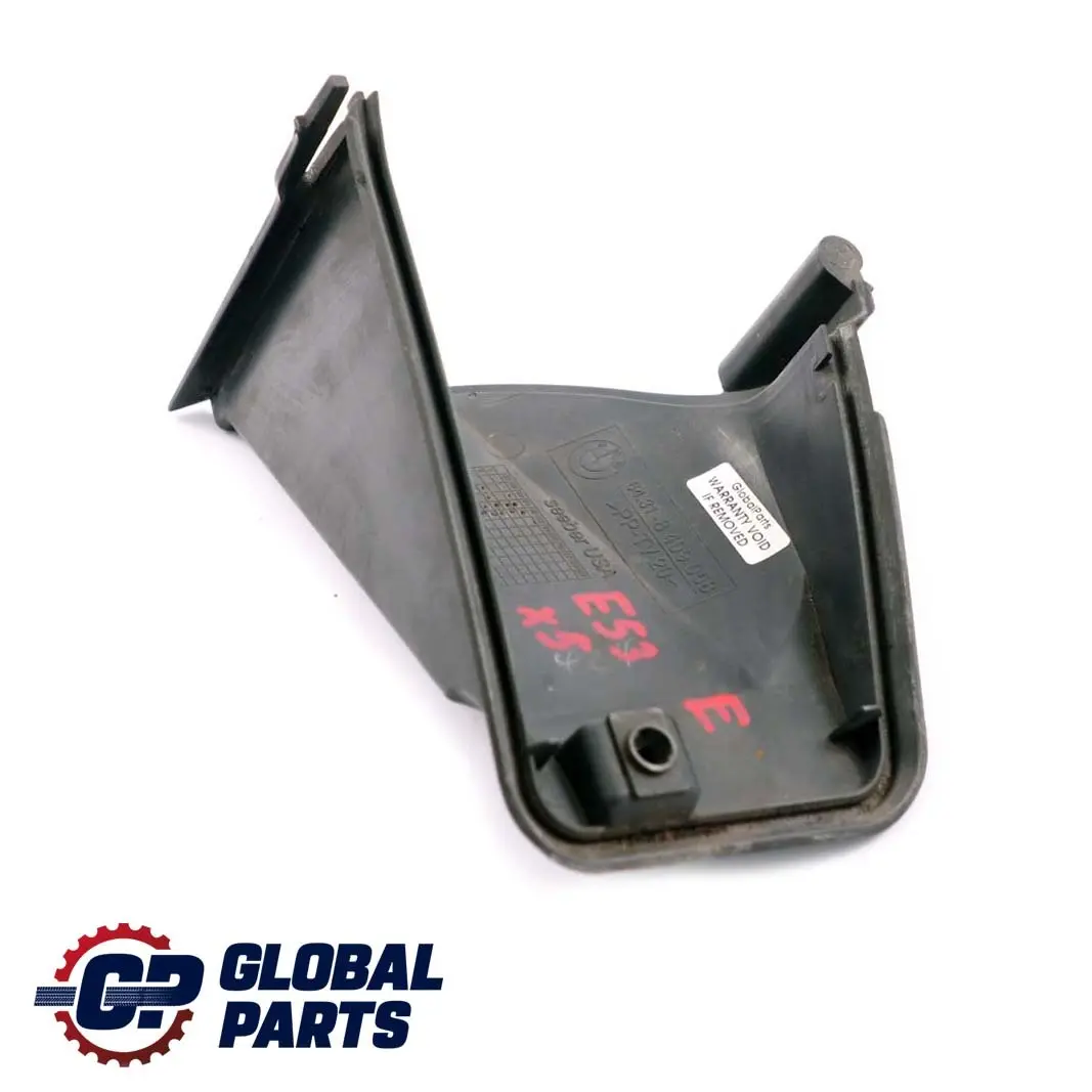 BMW X5 er E53 Lufttrichter Gehäuse Mikrofilter rechts - SKU 8409058 - Teilenummer 8409058