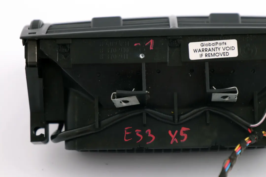 BMW X5 E53 Klimaanlage Frischluftgitter Hinten - SKU 8409081-1 - Teilenummer 8409081