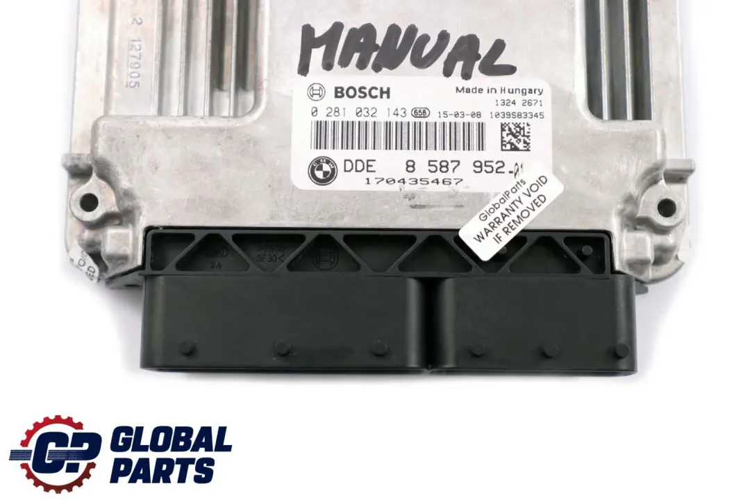 B37 B47 ECU DDE Engine Control Unit 8587952 Manual to BMW F20 F30 Mini F56 Diesel with Part number 8473185 BMW F20 F30 Mini F56 Diesel B37 B47 ECU DDE Engine Control Unit 8587952 Manual - SKU 8473185 - Part number 8473185