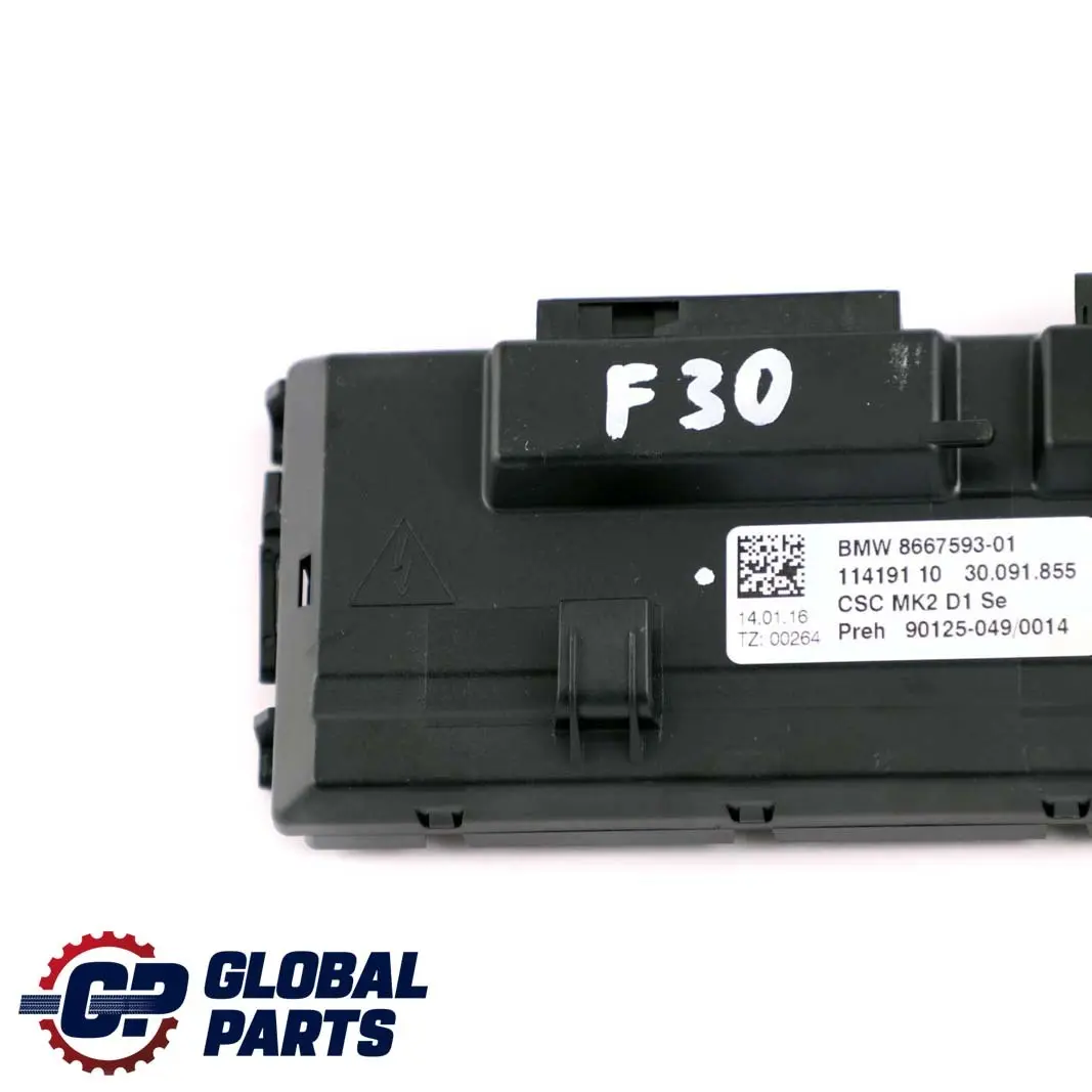BMW F30 LCI G11 G30 Battery Cell Supervision Circuit Module Unit 8667593 - SKU 8482940 - Part number 8482940