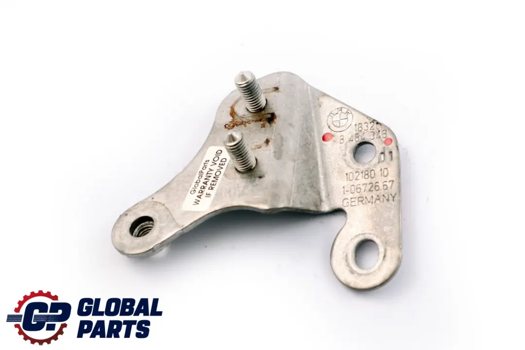 Soporte Catalizador Cerca Motor para Mini Cooper F55 F56 con número de pieza 8484348 Mini Cooper F55 F56 Soporte Catalizador Cerca Motor - SKU 8484348 - Número de pieza 8484348