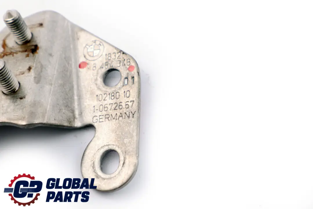 Soporte Catalizador Cerca Motor para Mini Cooper F55 F56 con número de pieza 8484348 Mini Cooper F55 F56 Soporte Catalizador Cerca Motor - SKU 8484348 - Número de pieza 8484348