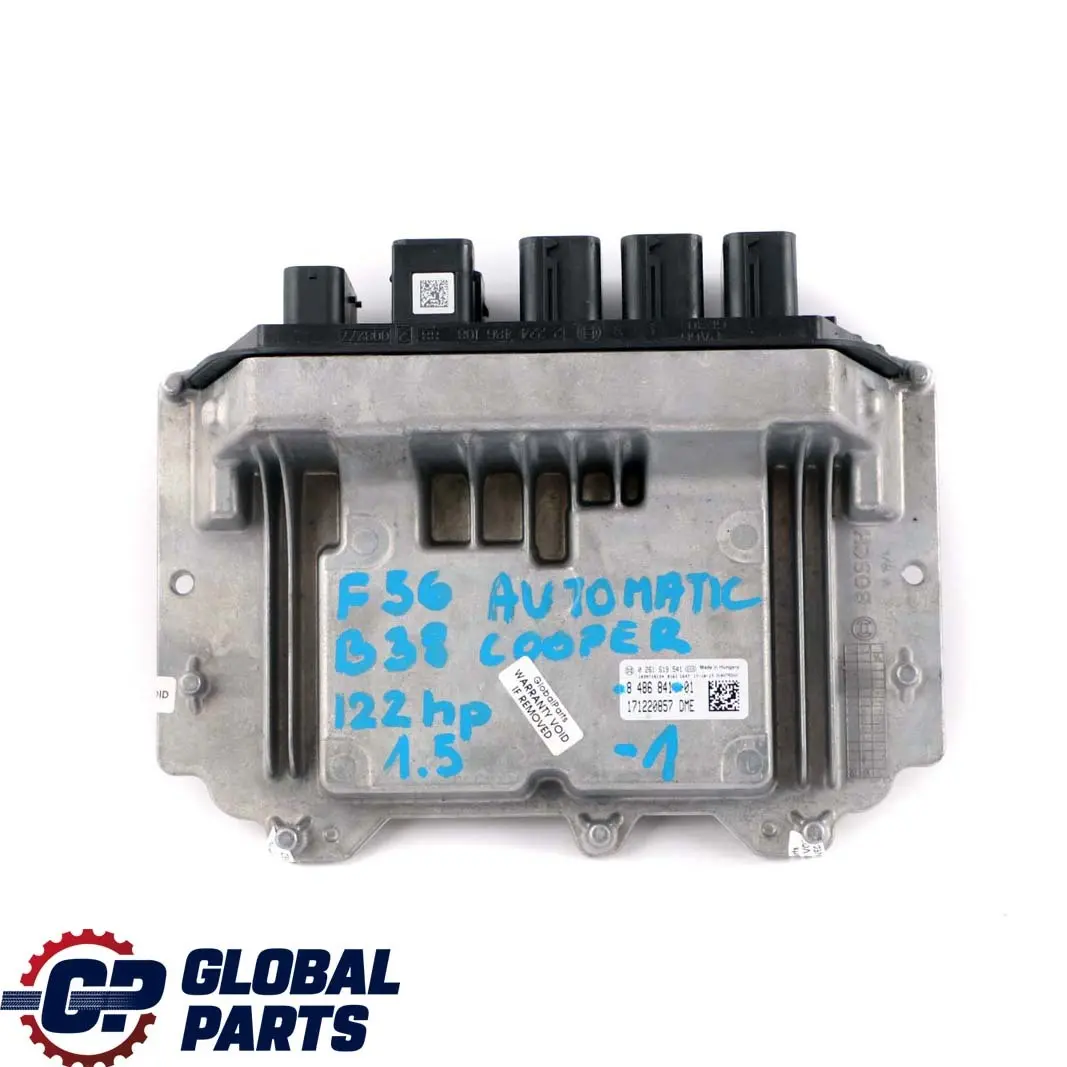 136HP Petrol B38 Engine ECU Kit DME + BDC + Key Automat Mini Cooper F56 - SKU 8486841-1 - Part number 8486841