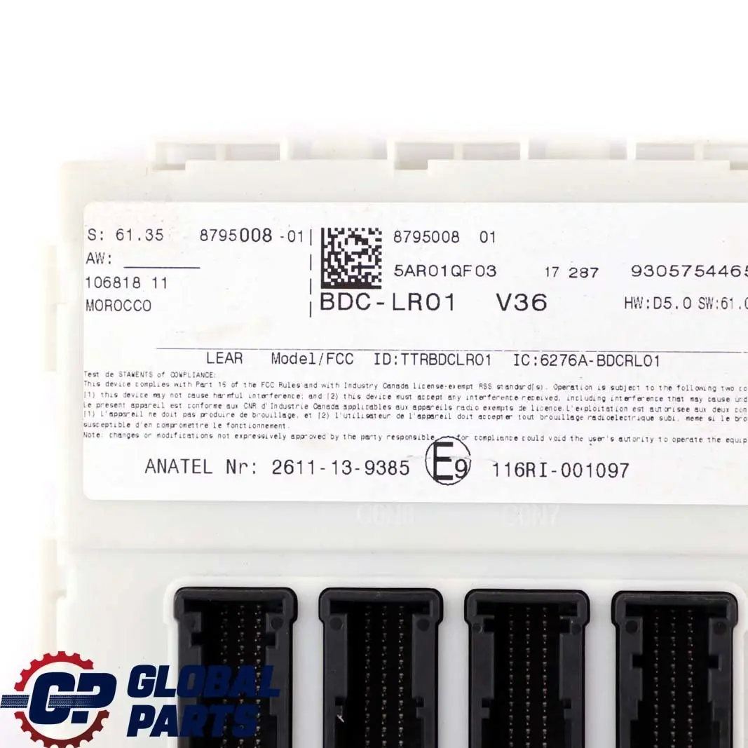 136HP Petrol B38 Engine ECU Kit DME + BDC + Key Automat Mini Cooper F56 - SKU 8486841-1 - Part number 8486841