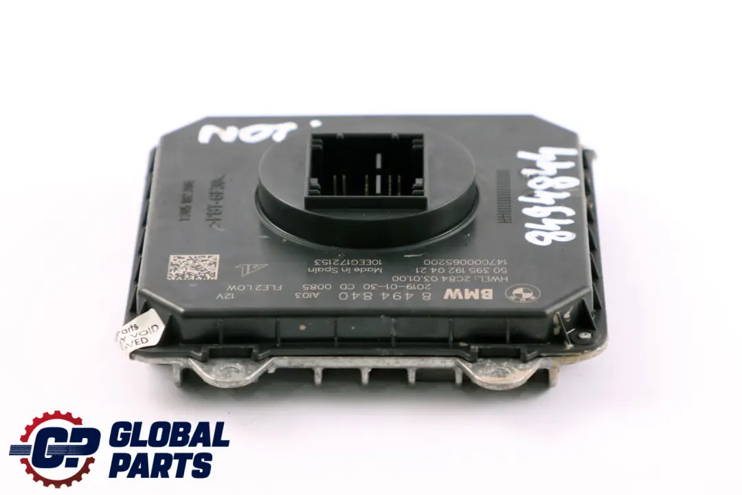 BMW F20 F21 F30 F32 LCI Faro Modulo unità di controllo ballast FLE2 LOW - SKU 8494840 - Numero di parte 8494840