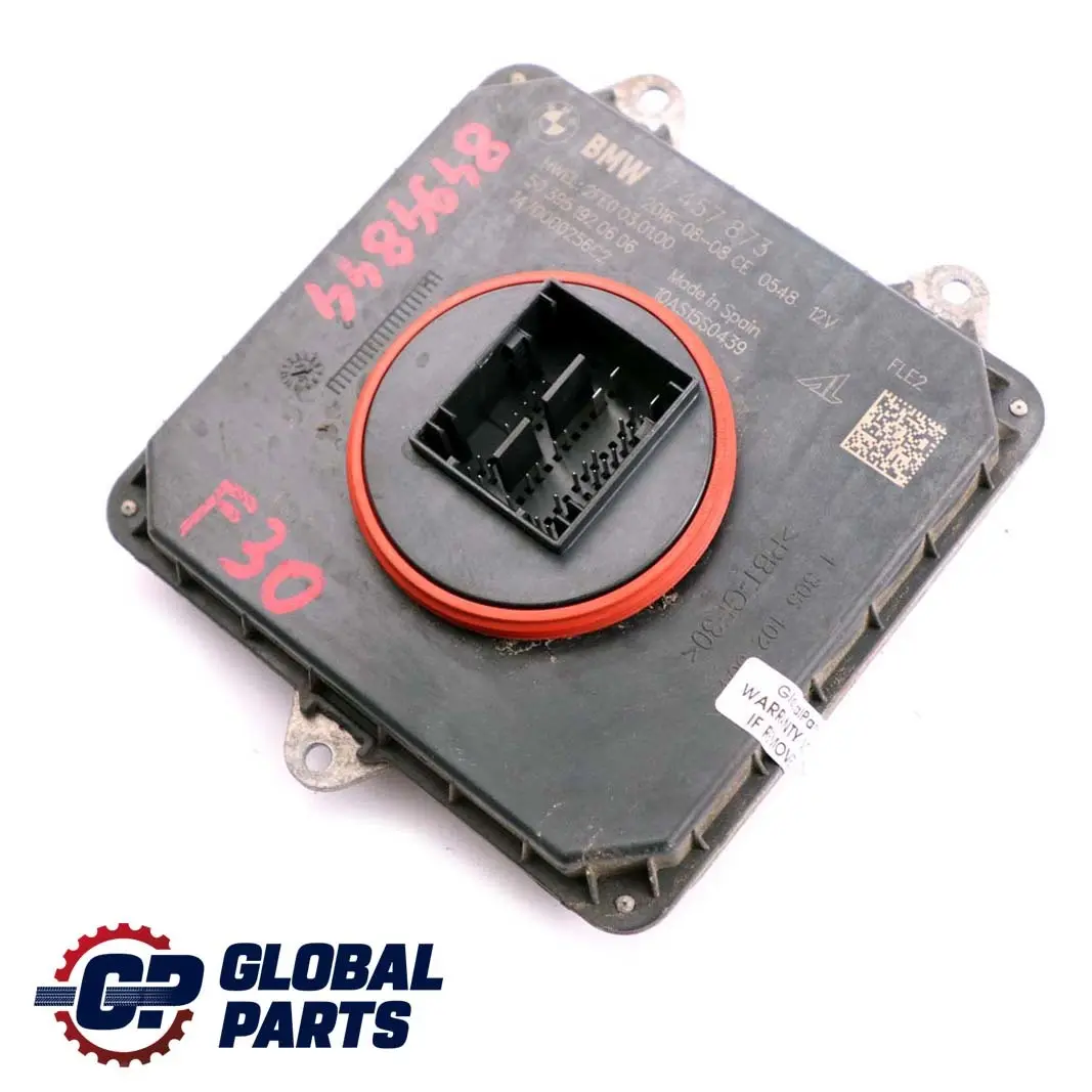 Unidad De Control De Faros Módulo FLE2 para BMW F20 F21 F30 LCI con número de pieza 7457873 BMW F20 F21 F30 LCI Unidad De Control De Faros Módulo FLE2 - SKU 7457873 - Número de pieza 7457873