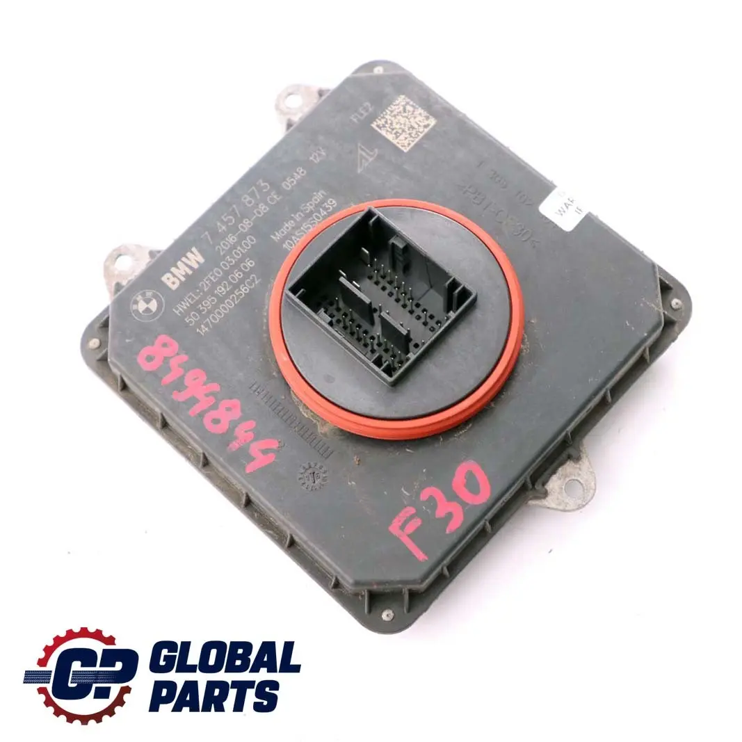 BMW F20 F21 F30 LCI Headlight Control Unit Module FLE2 - SKU 7457873 - Part number 7457873