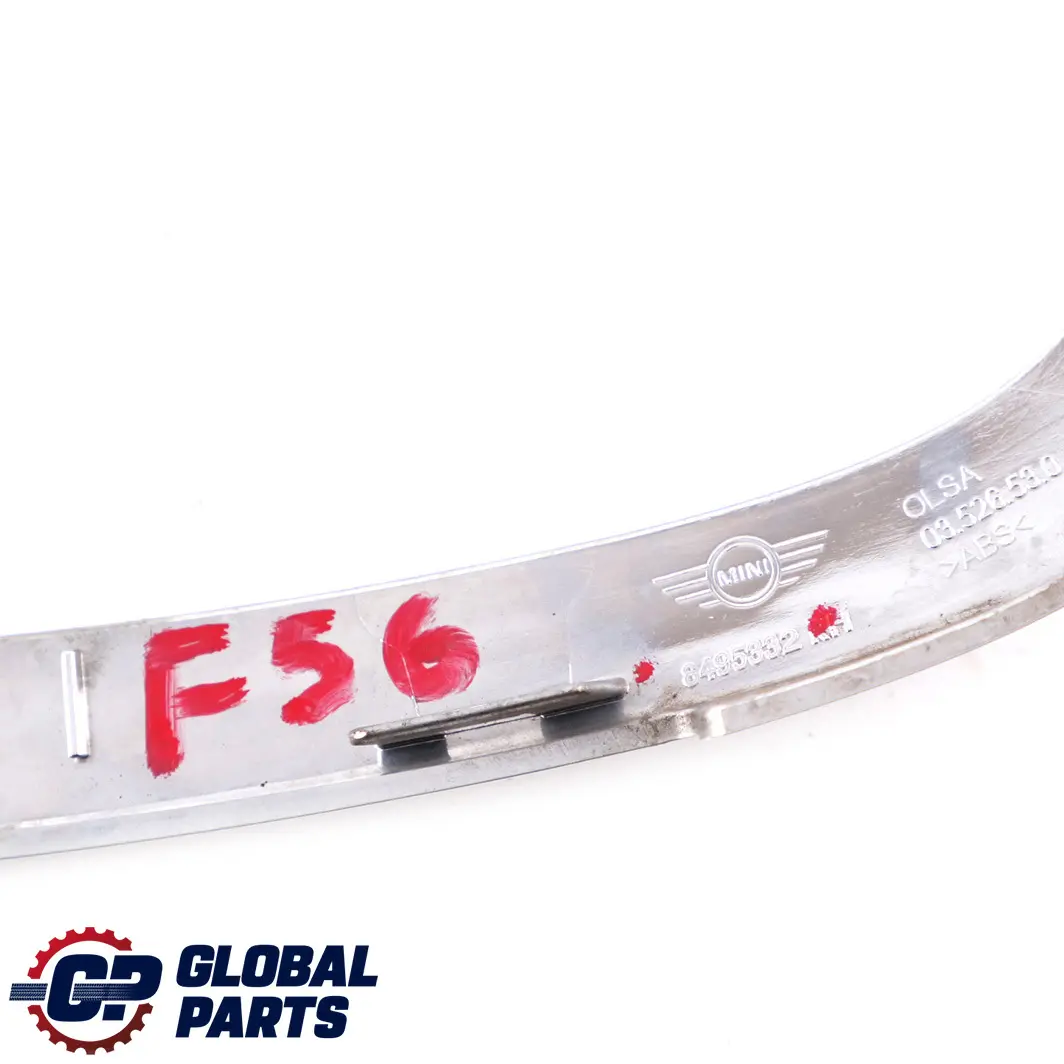 Mini One Cooper F55 F56 F57 Anneau Chrome Phare a Droite Chrome - SKU 8495332 - Numéro de pièce 7351432