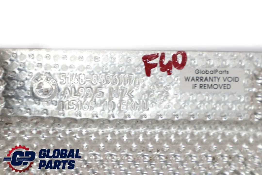 BMW 1 Series F40 118i Fuel Tank Heat Insulation Shield Guard Panel - SKU 8496117 - Part number 8496117