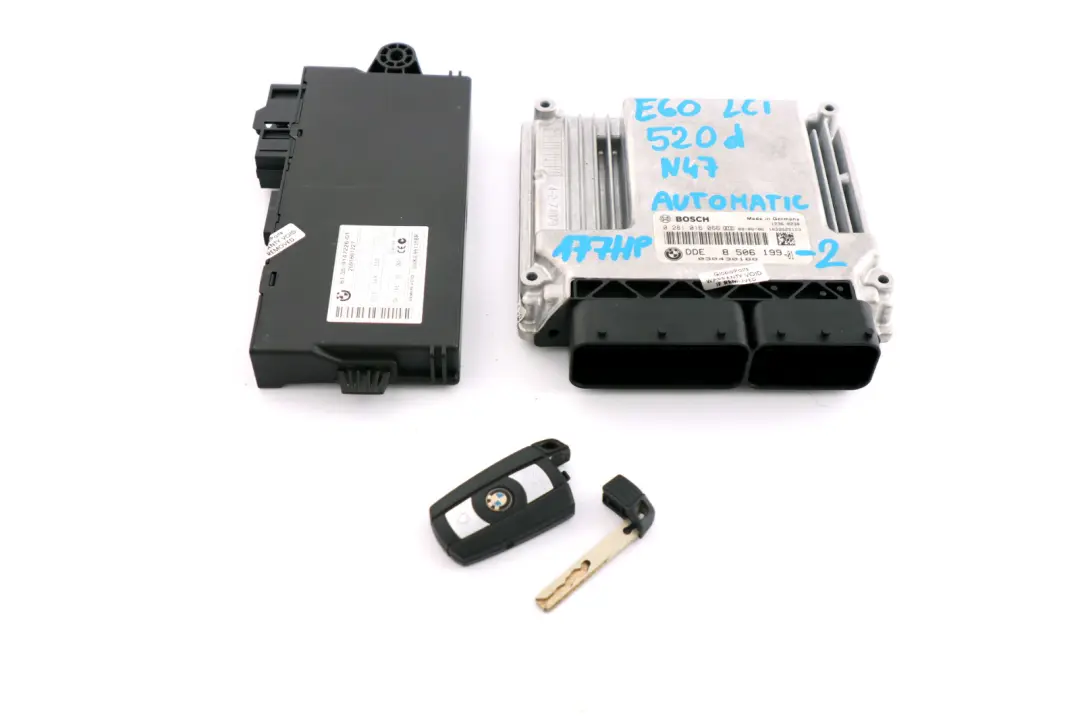 BMW E60 E61 LCI 520d N47 Dieselmotor ECU Kit DDE CAS3 Schlüssel - SKU 8506199-2 - Teilenummer 8506199