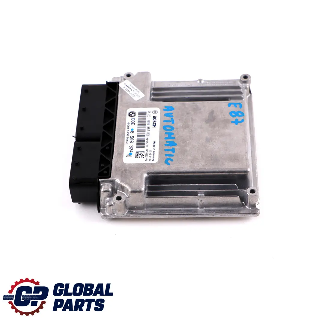 N47 ECU Engine Control Unit DDE Automat to BMW E60 E87 E90 120d 320d 520d with Part number 8506374 BMW E60 E87 E90 120d 320d 520d N47 ECU Engine Control Unit DDE Automat - SKU 8506374 - Part number 8506374