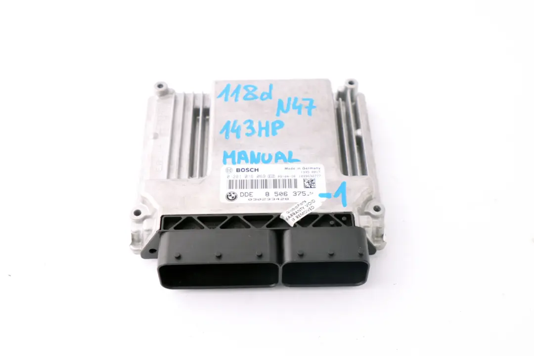  BMWE81 E87 E90 LCI Sterownik ECU Kluczyk Zestaw - SKU 8506375-1 - Numer Części 8506375