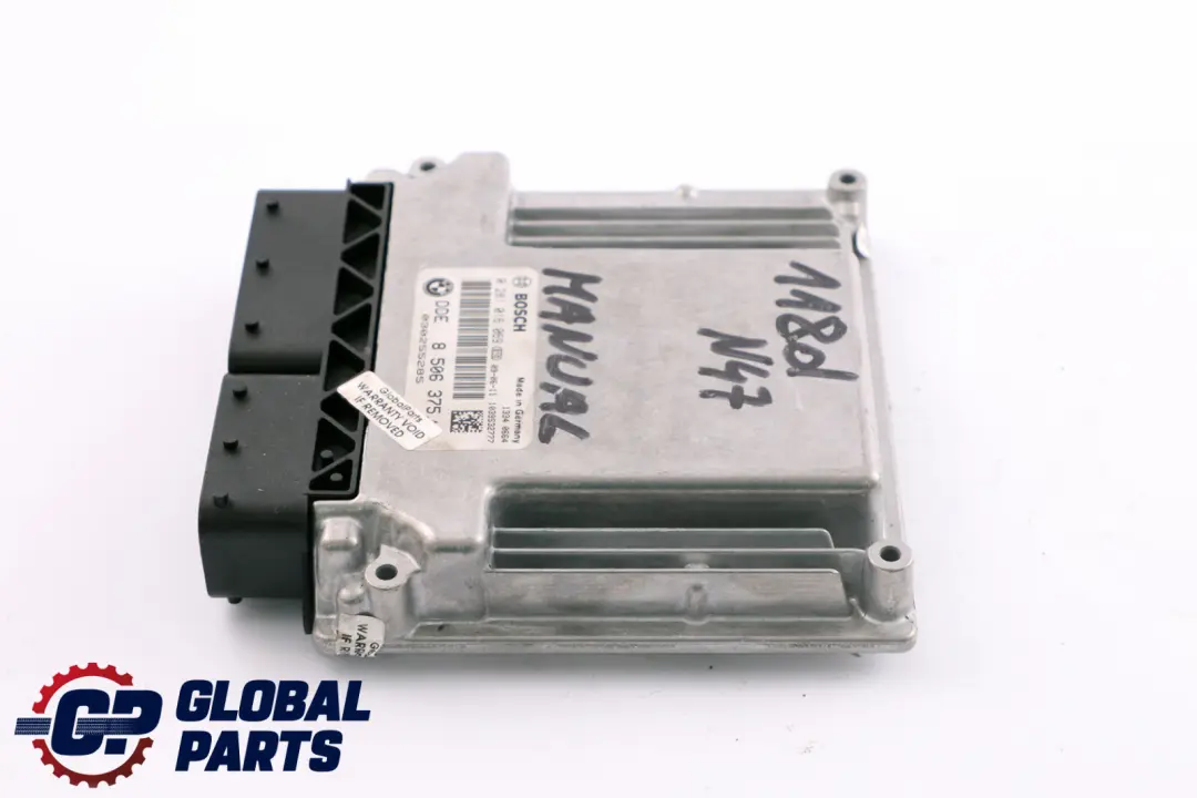 BMW 1 3 Series E81 E87 E90 E91 LCI N47 Diesel ECU DDE engine control - SKU 8506375 - Part number 13618506375