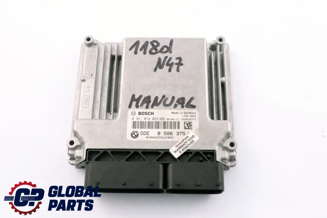 N47 Diesel ECU DDE controllo motore per BMW E81 E87 E90 E91 LCI con numero di parte 13618506375 BMW E81 E87 E90 E91 LCI N47 Diesel ECU DDE controllo motore - SKU 8506375 - Numero di parte 13618506375