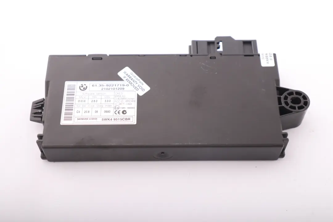 Mini One R56 LCI 90HP N47N Diesel Engine ECU Kit DDE CAS 3 Key - SKU 8506666-1 - Numéro de pièce 8506666