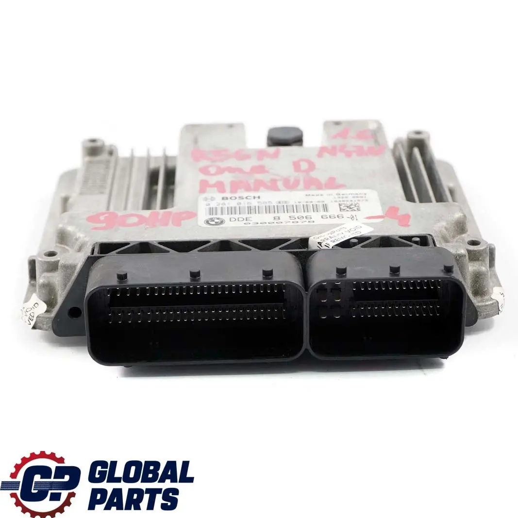 90HP Diesel N47N Motore Centralina Dde + CAS3 per Mini One D R56 LCI con numero di parte 8506666 Mini One D R56 LCI 90HP Diesel N47N Motore Centralina Dde + CAS3 - SKU 8506666-4 - Numero di parte 8506666