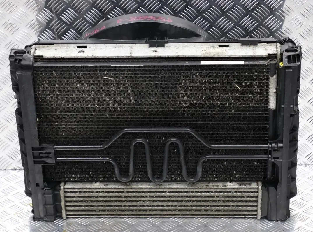 Lüfterzarge Mit Lüfter Diesel 400W für BMW E81 E87 E90 LCI mit Teilenummer 8506668 BMW E81 E87 E90 LCI Lüfterzarge Mit Lüfter Diesel 400W - SKU 8506668-3 - Teilenummer 8506668