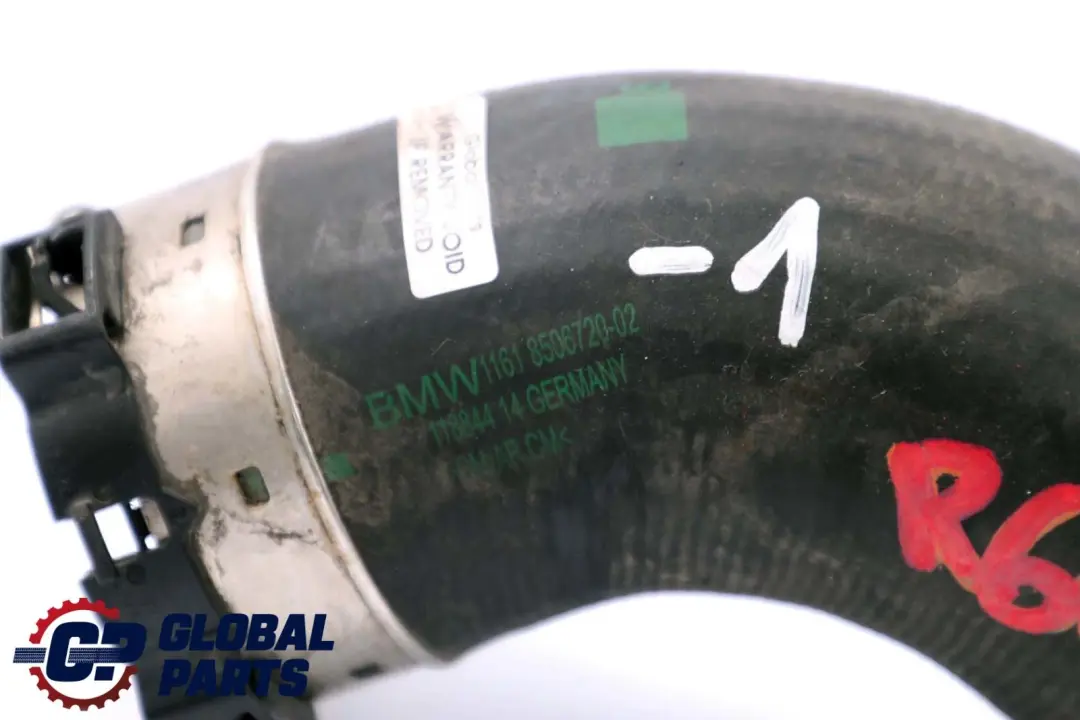 N47N Diesel Ansaugrohr Ladeluftleitung für BMW Mini R60 R61 mit Teilenummer 8506720 BMW Mini R60 R61 N47N Diesel Ansaugrohr Ladeluftleitung - SKU 8506720-1 - Teilenummer 8506720