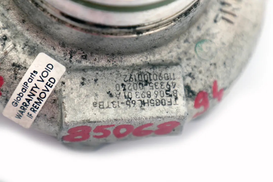 BMW E87N E90N E60N LCI N47 Parte Turbocompressore Turbo Alloggiamento 8506893 - SKU 8506894 - Numero di parte 8506894