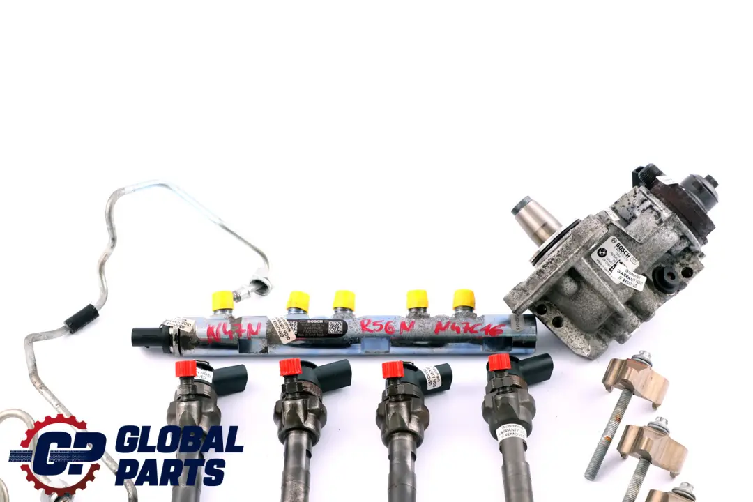 N47N Set Fuel Injection System to Mini One Cooper D R55 R56 R57 LCI R60 Diesel with Part number 8506902 Mini One Cooper D R55 R56 R57 LCI R60 Diesel N47N Set Fuel Injection System - SKU 8506902-1 - Part number 8506902