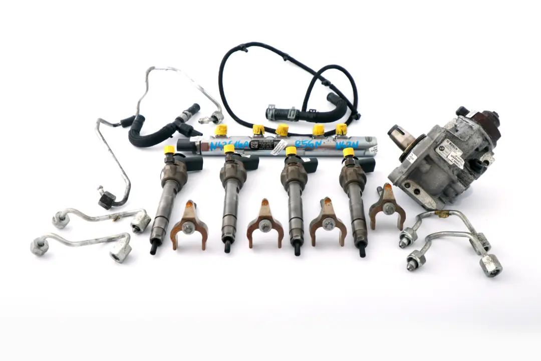 N47N Set Fuel Injection System to Mini One Cooper D R55 R56 R57 LCI R60 Diesel with Part number 8506902 Mini One Cooper D R55 R56 R57 LCI R60 Diesel N47N Set Fuel Injection System - SKU 8506902-1 - Part number 8506902