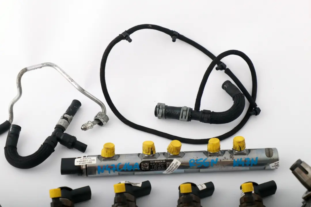 N47N Set Sistema Inyección Combustible para Mini One D R55 R56 R57 LCI R60 Diesel con número de pieza 8506902 Mini One D R55 R56 R57 LCI R60 Diesel N47N Set Sistema Inyección Combustible - SKU 8506902-1 - Número de pieza 8506902